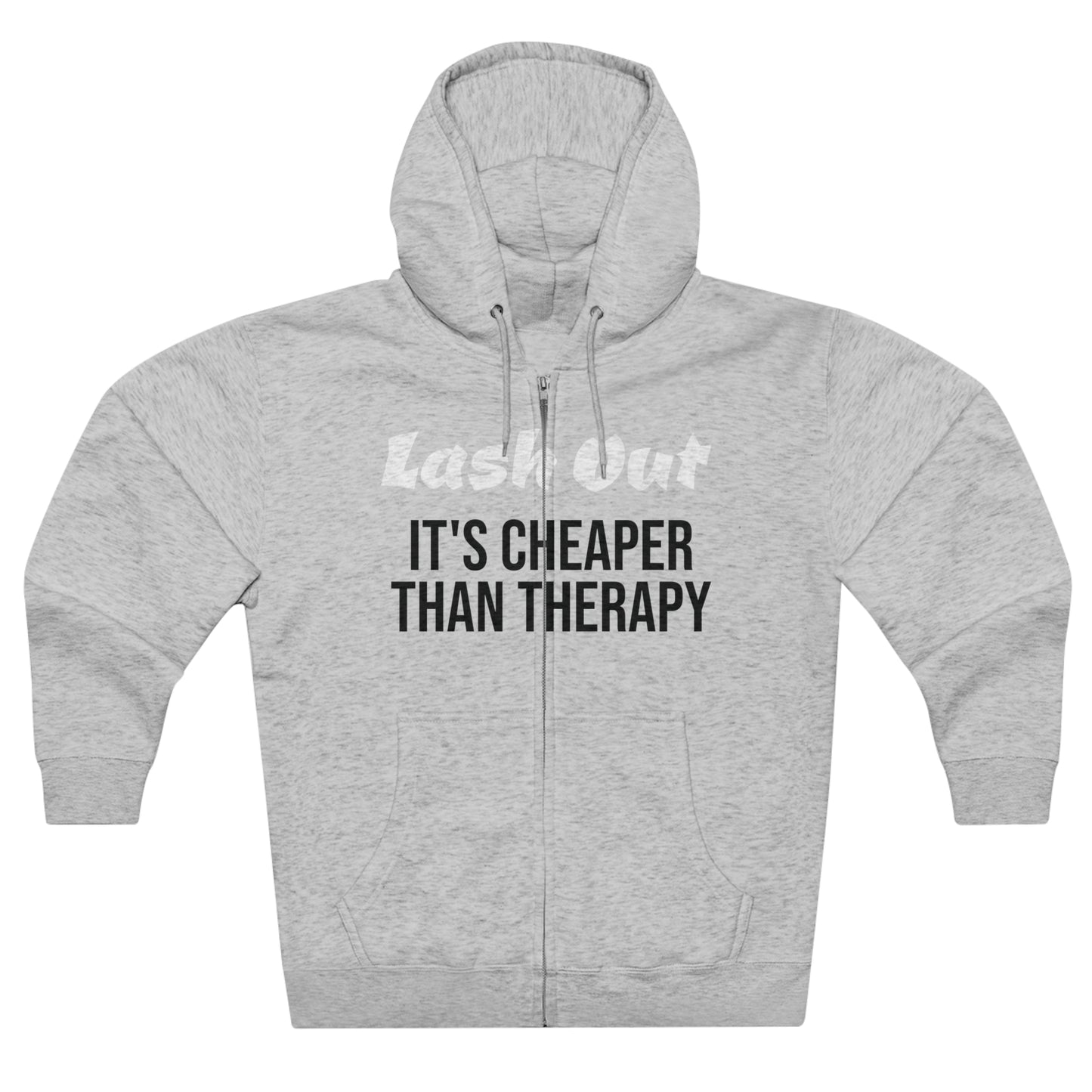 LASH OUT Unisex Zip Hoodie