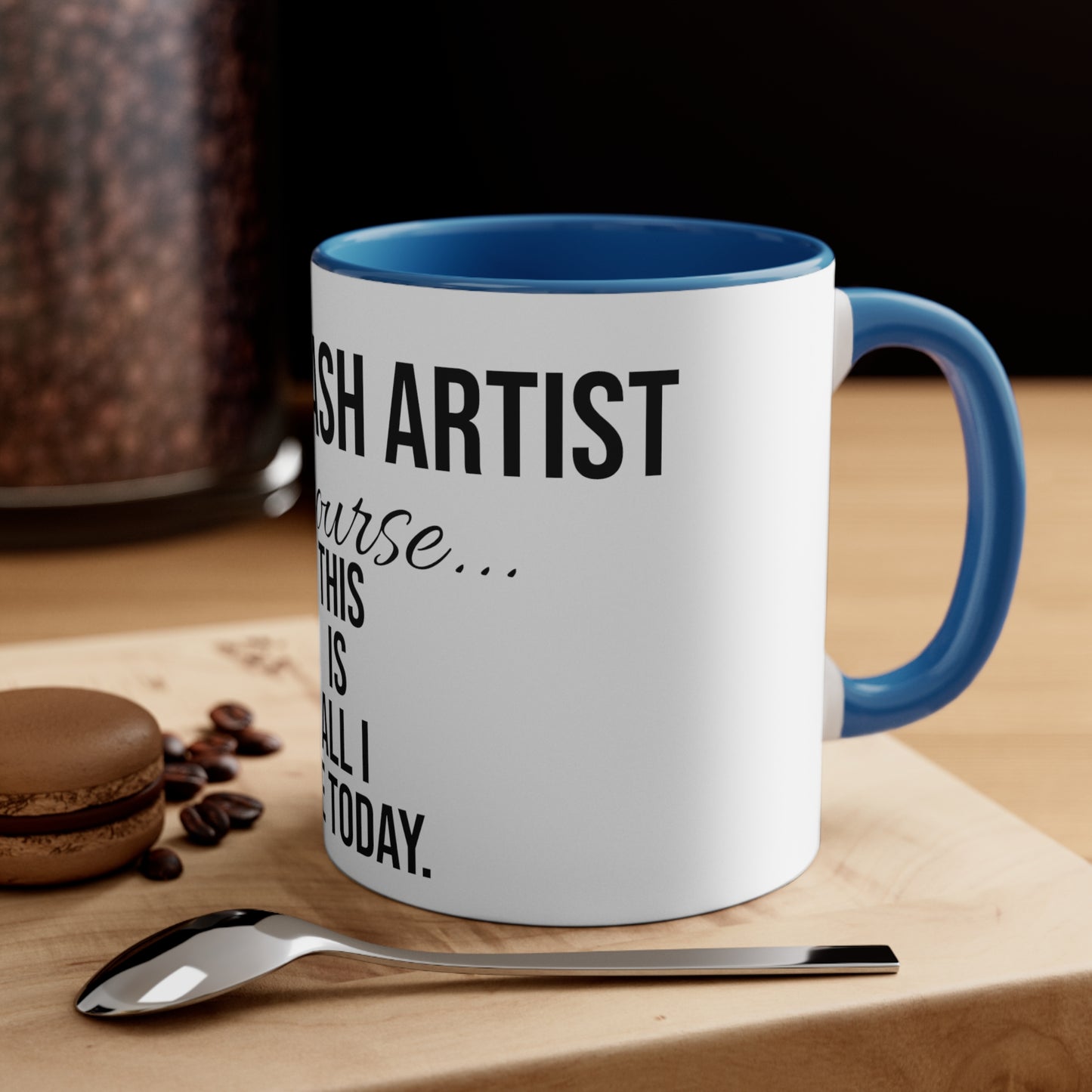 "I'm A Lash Artist" Accent Coffee Mug, 11oz