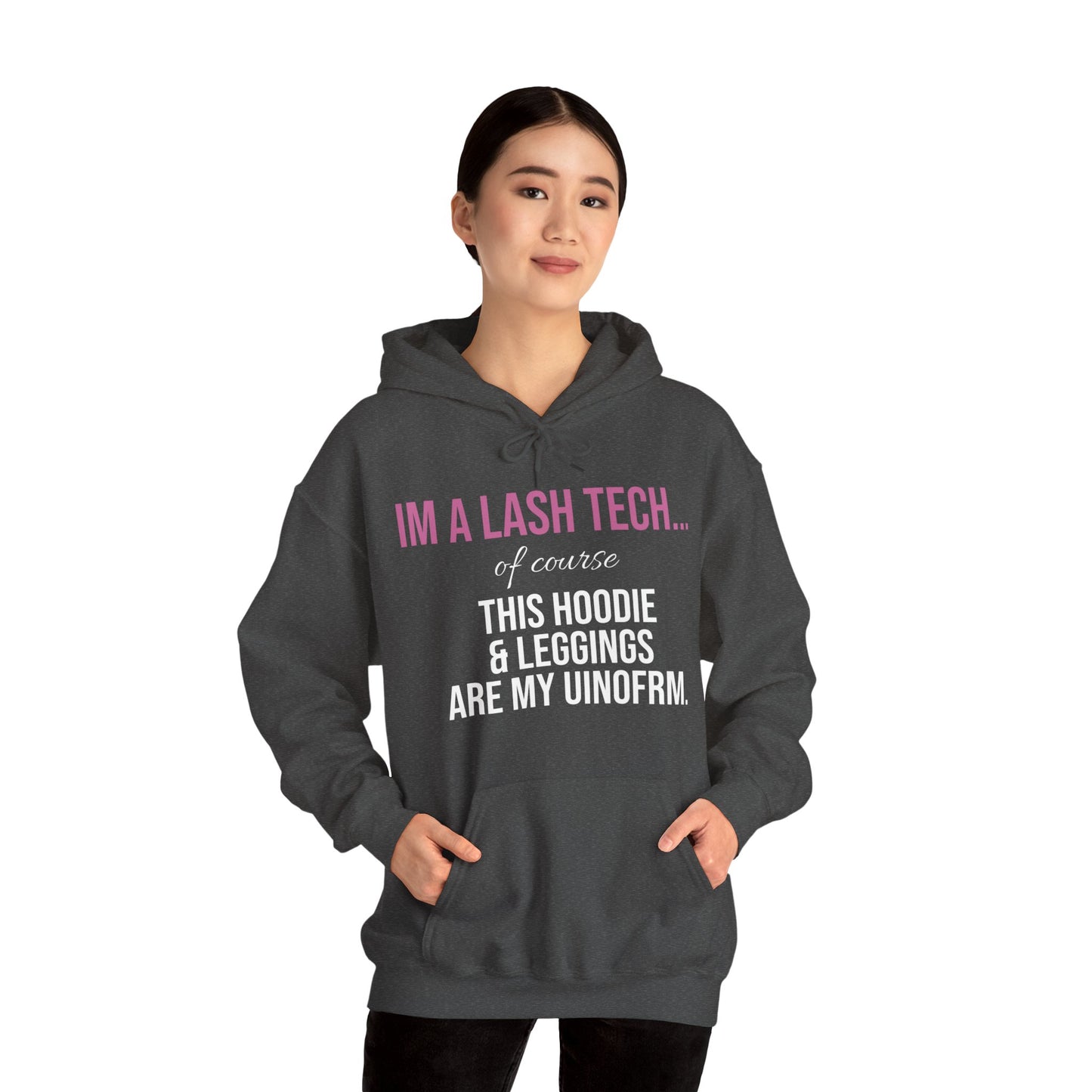 "I'm A Lash Tech" Unisex Heavy Blend™ Hooded Sweatshirt