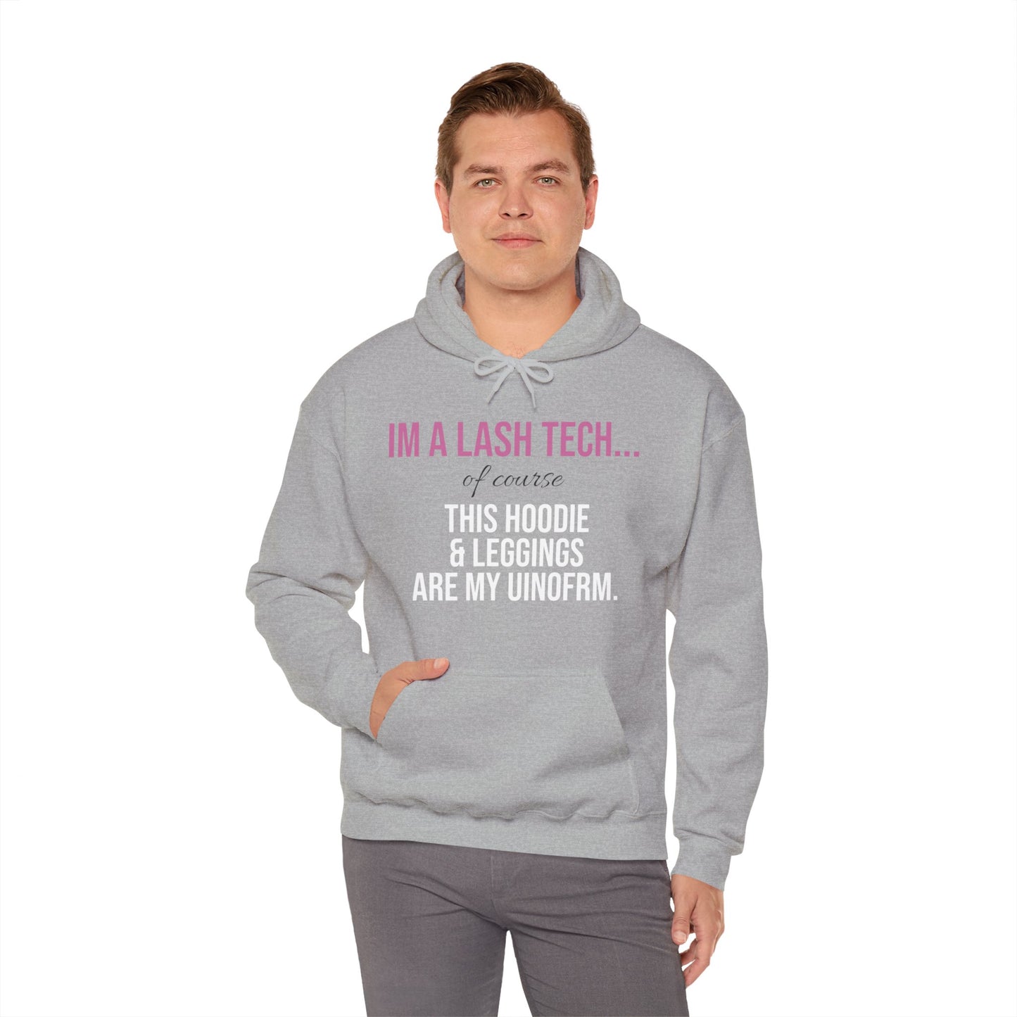 "I'm A Lash Tech" Unisex Heavy Blend™ Hooded Sweatshirt