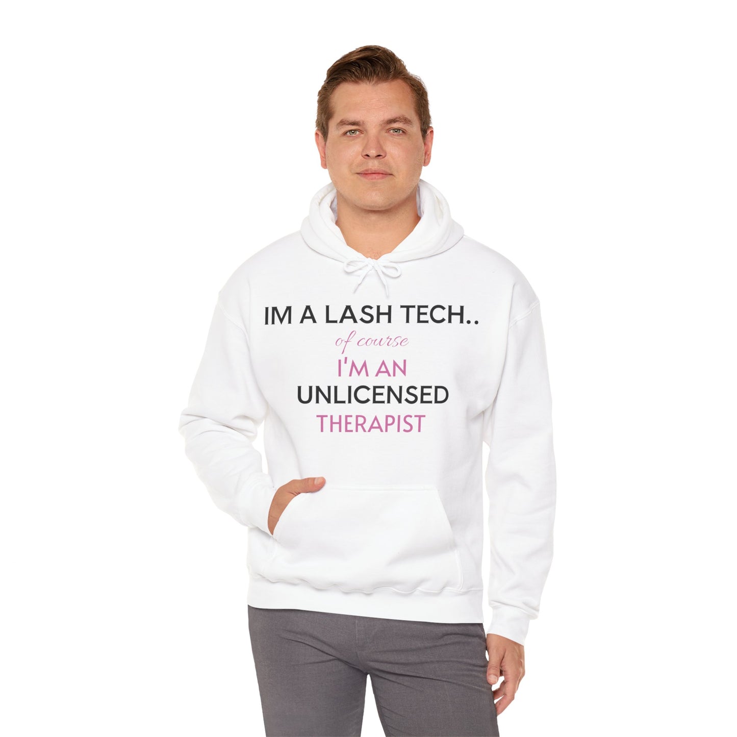 "I'm A Lash Tech" Unisex Heavy Blend™ Hooded Sweatshirt