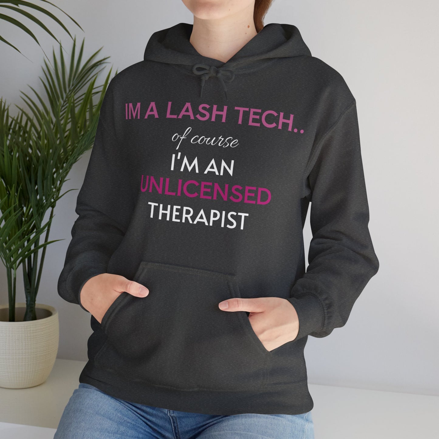 "I'm A Lash Tech" Unisex Heavy Blend™ Hooded Sweatshirt