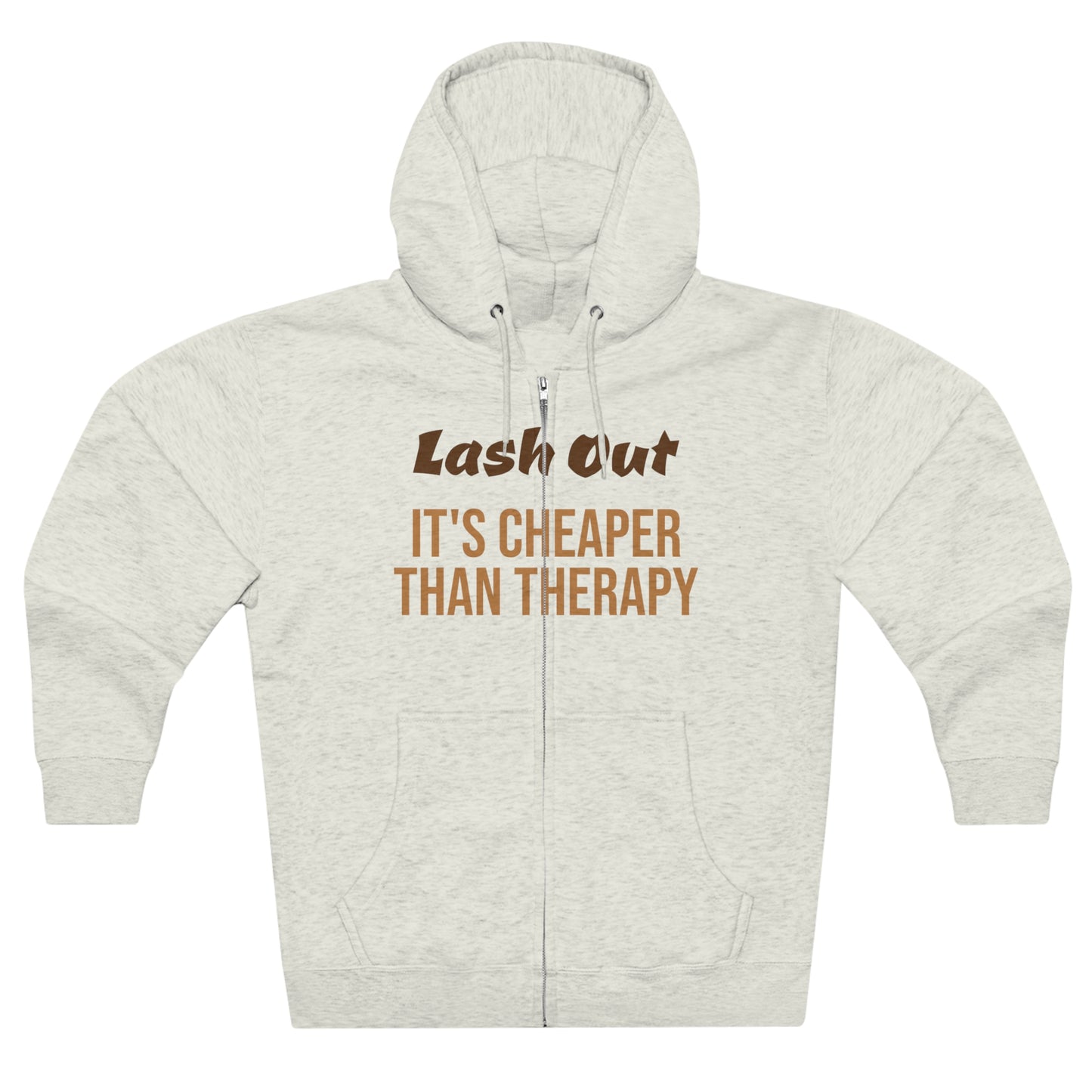 LASH OUT Unisex Zip Hoodie