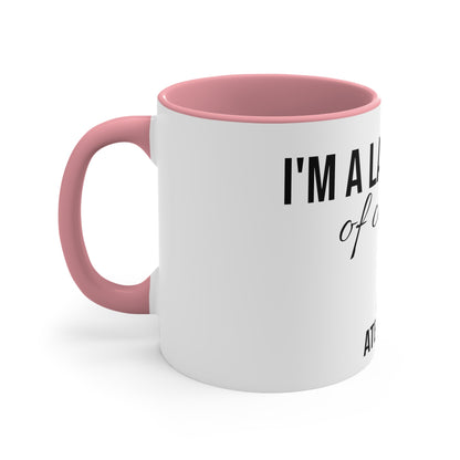 "I'm A Lash Artist" Accent Coffee Mug, 11oz