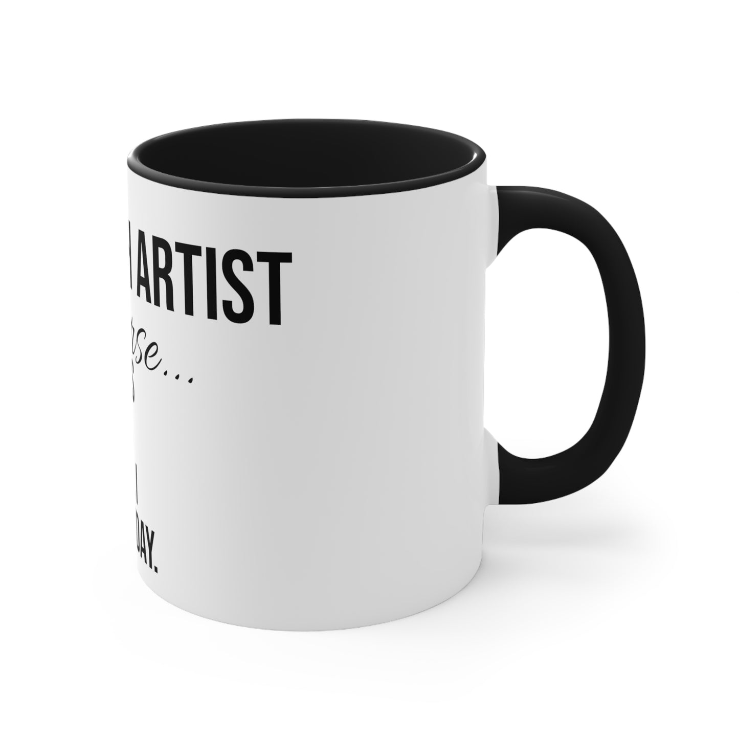 "I'm A Lash Artist" Accent Coffee Mug, 11oz