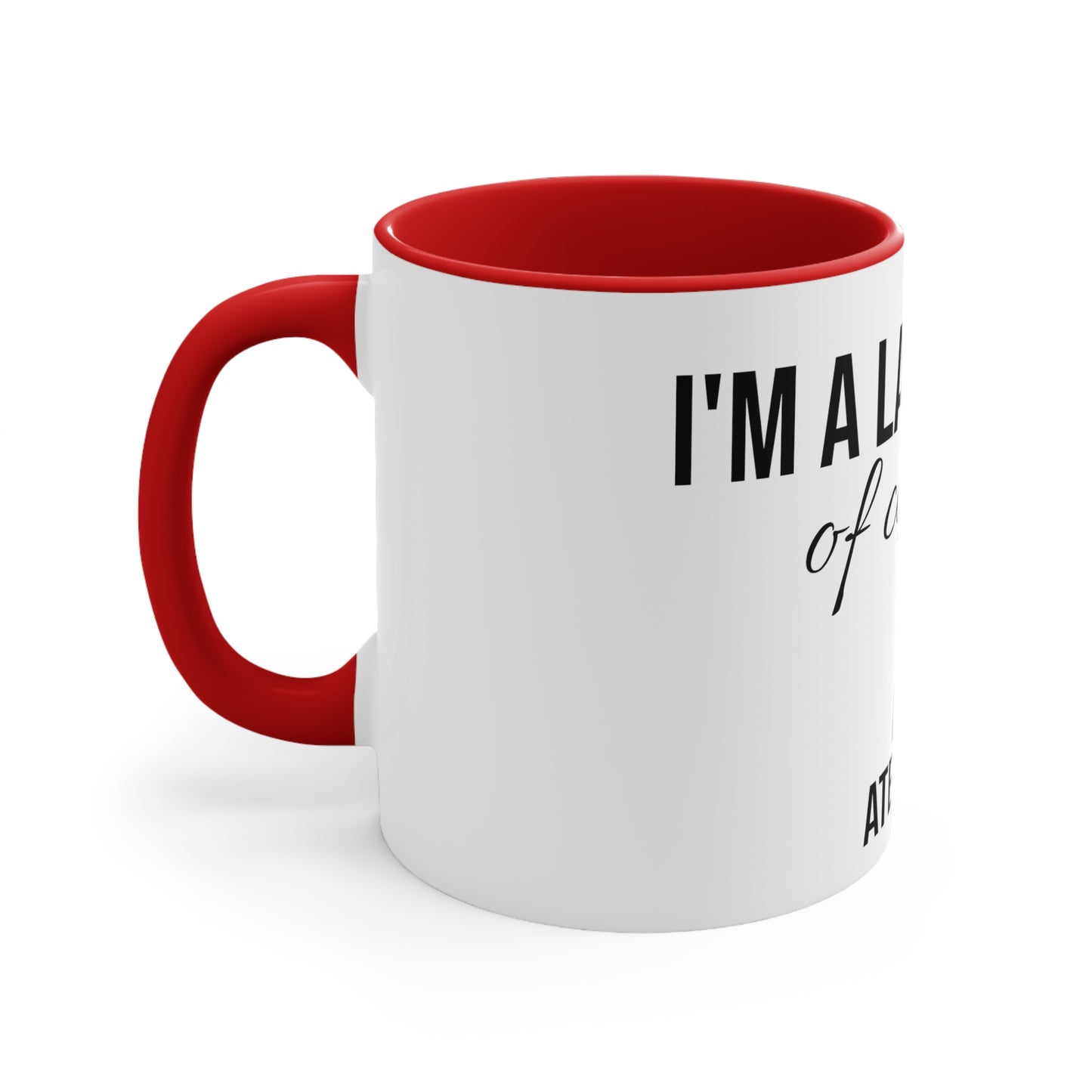 "I'm A Lash Artist" Accent Coffee Mug, 11oz