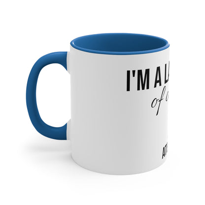 "I'm A Lash Artist" Accent Coffee Mug, 11oz